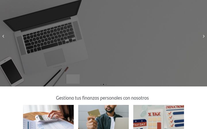 Screenshot of finanzasparamortales.es