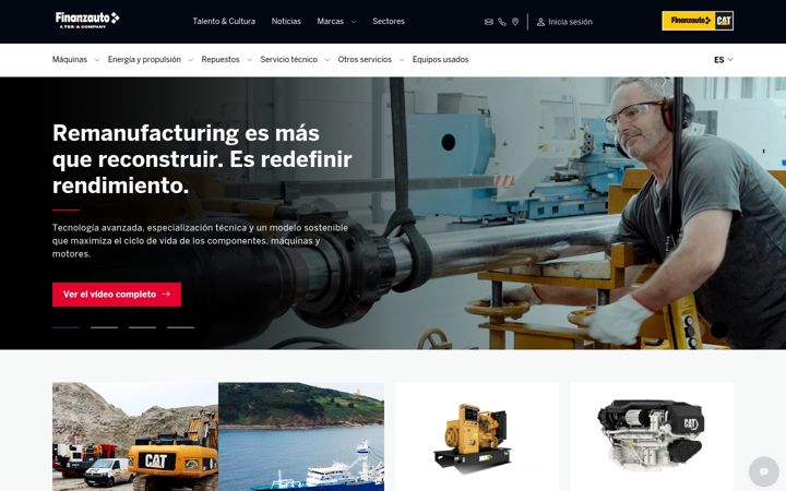 Screenshot of finanzauto.es