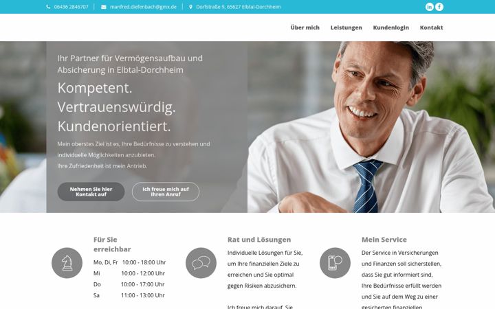 Zrzut ekranu finanzberater-elbtal-dorchheim.de