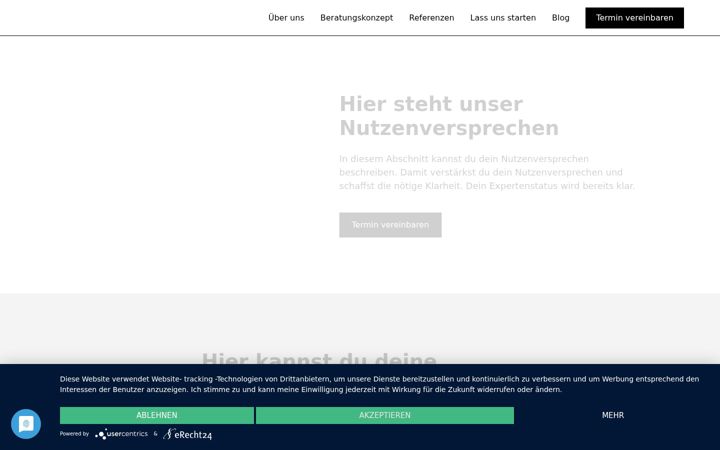 Zrzut ekranu finanzberater-website.de
