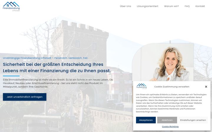 Screenshot of finanzberatung-erftstadt.de