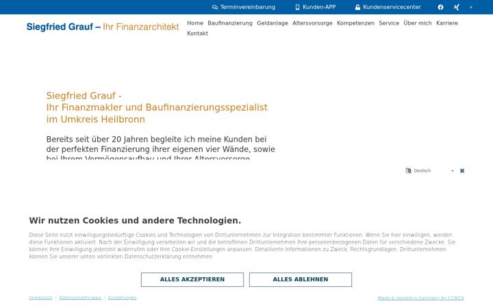 Screenshot of finanzberatung-grauf.de