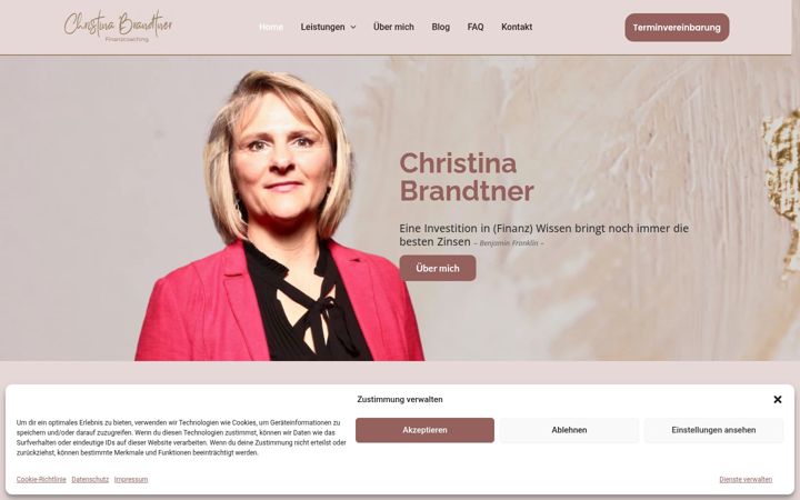 Screenshot of finanzcoaching.net