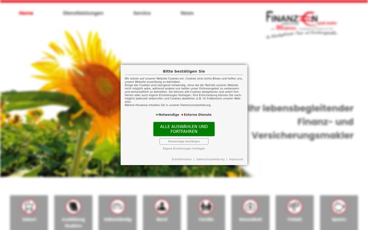 Screenshot of finanzenundmehr.info