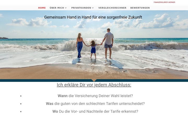 Screenshot von finanzerklaerer-werner.de
