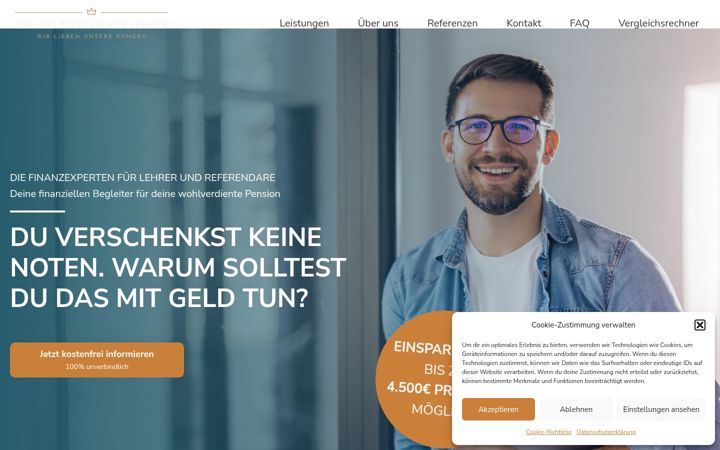 Screenshot von finanzexperten-fuer-lehrer.de