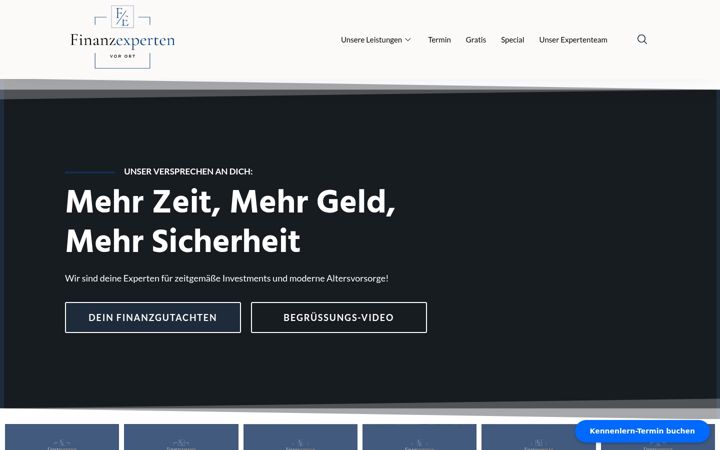 Screenshot von finanzexperten-vor-ort.de