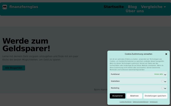Screenshot of finanzfernglas.de