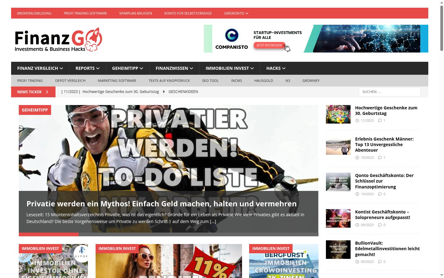 Sutikimo reklamjuostės, rodytos prieš bet kokią sąveiką, ekrano kopija