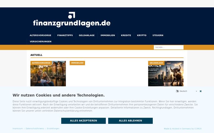 Screenshot of finanzgrundlagen.de