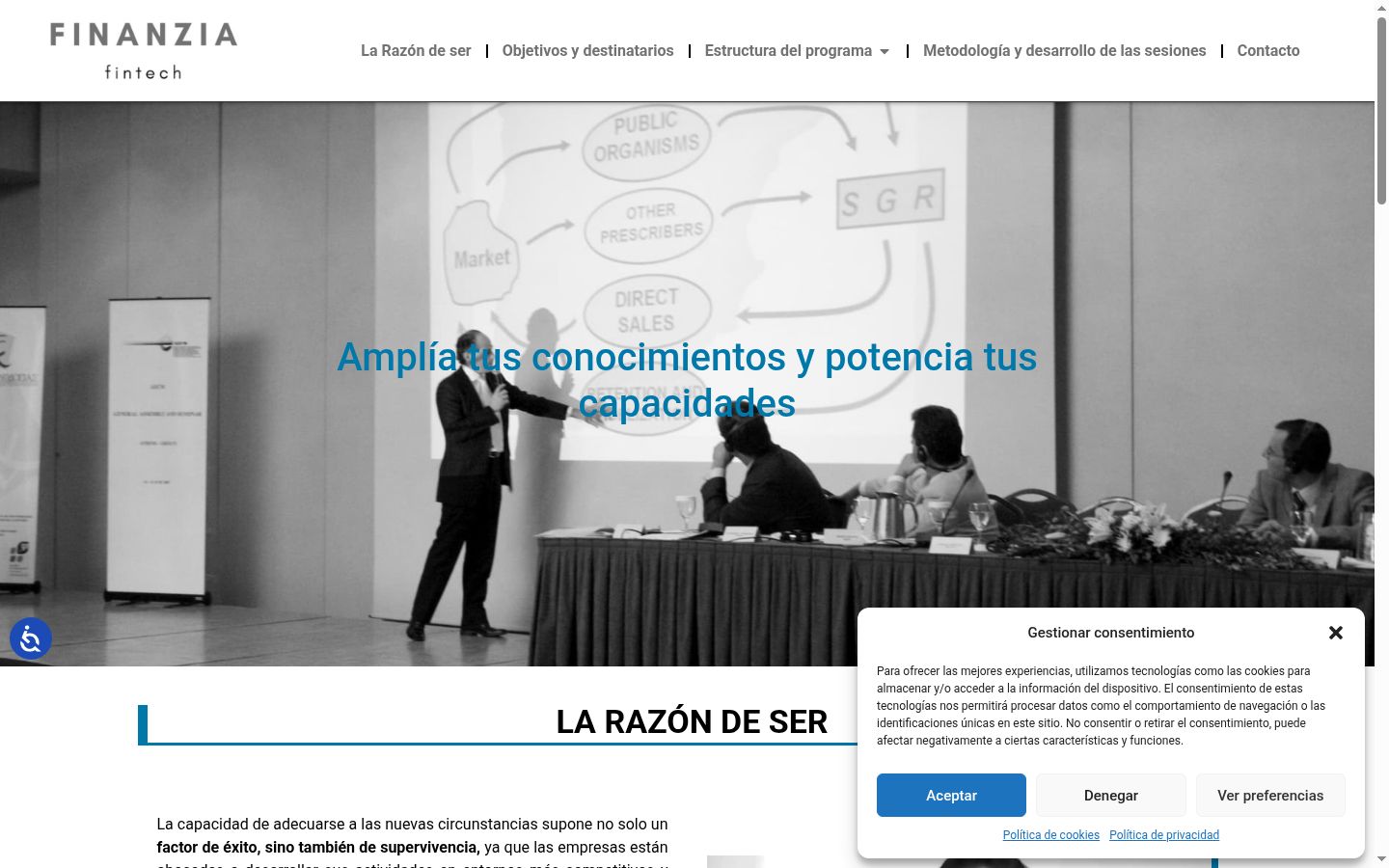 Screenshot tal-banner tal-kunsens muri qabel kwalunkwe interazzjoni