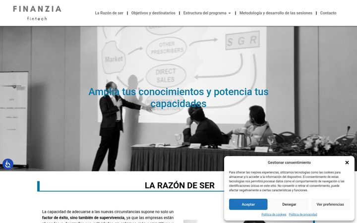 Screenshot ta' finanzia.com.es