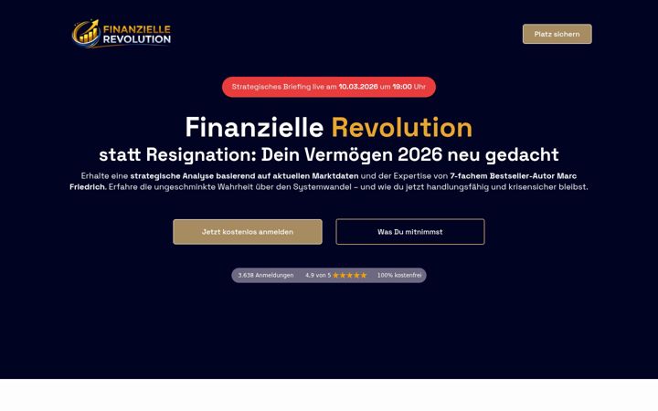 Zrzut ekranu finanzielle-revolution.com