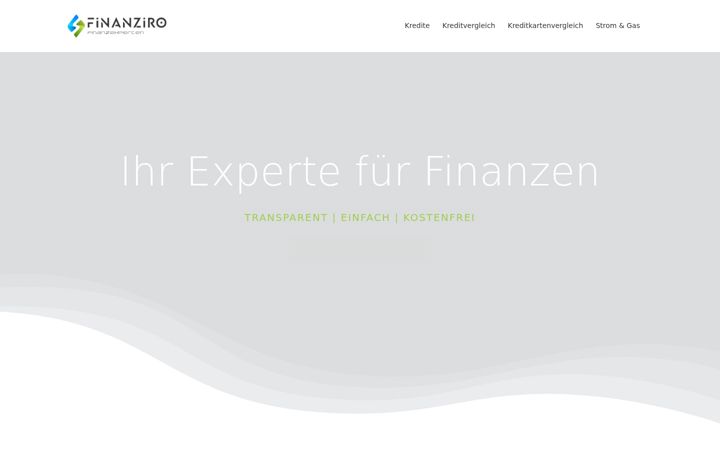 Screenshot of finanziro.de