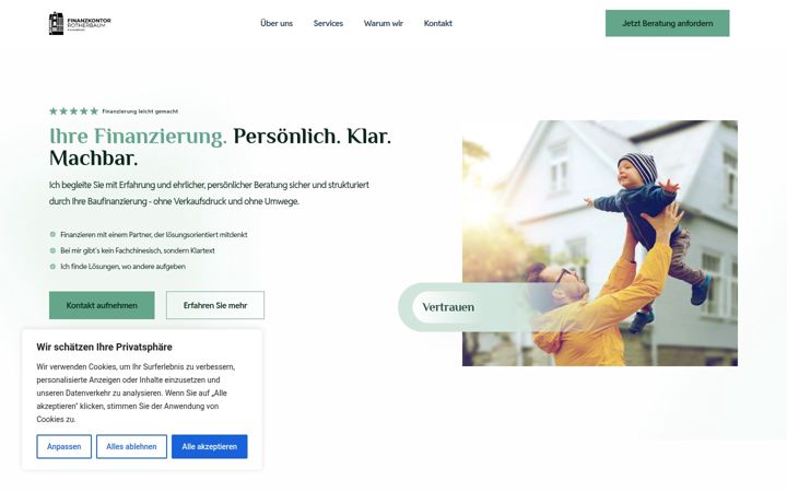 Screenshot of finanzkontor-rotherbaum.de