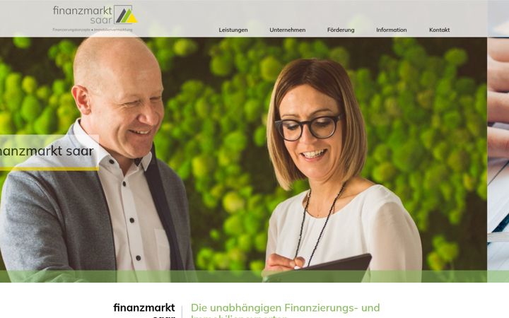 Екранна снимка на finanzmarktsaar.de