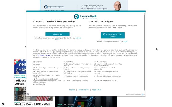 Screenshot of finanzmarktwelt.de
