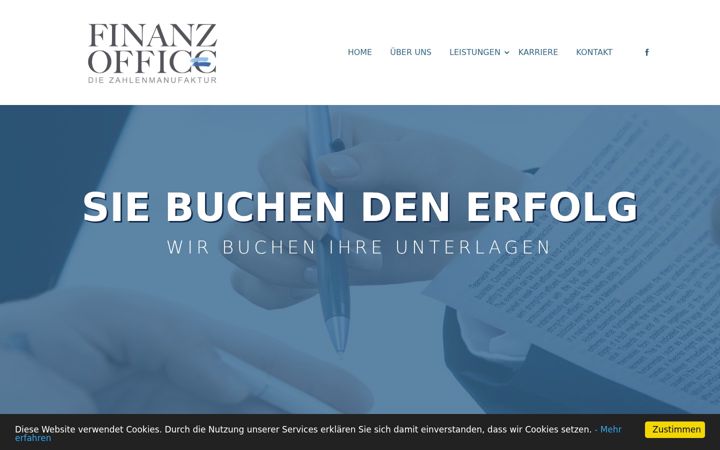 Екранна снимка на finanzoffice-dechant.de