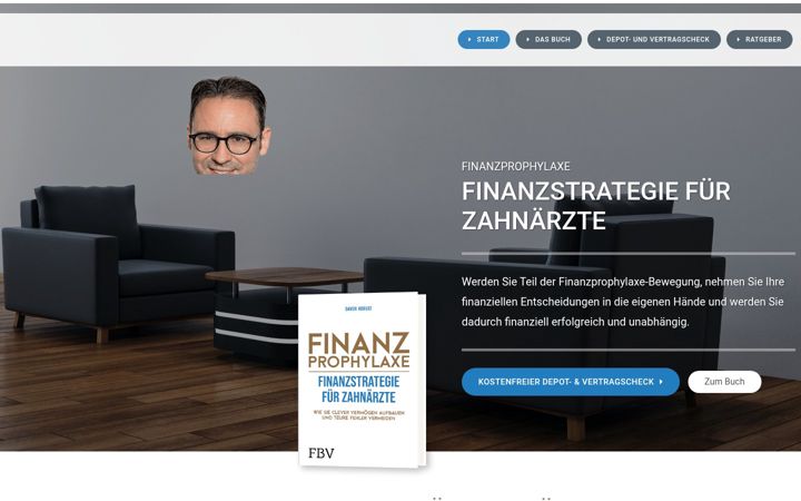 Zrzut ekranu finanzprophylaxe.de