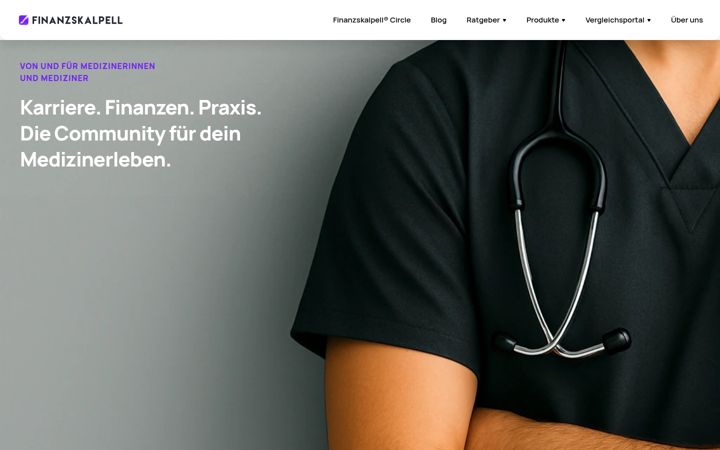 Screenshot of finanzskalpell.com