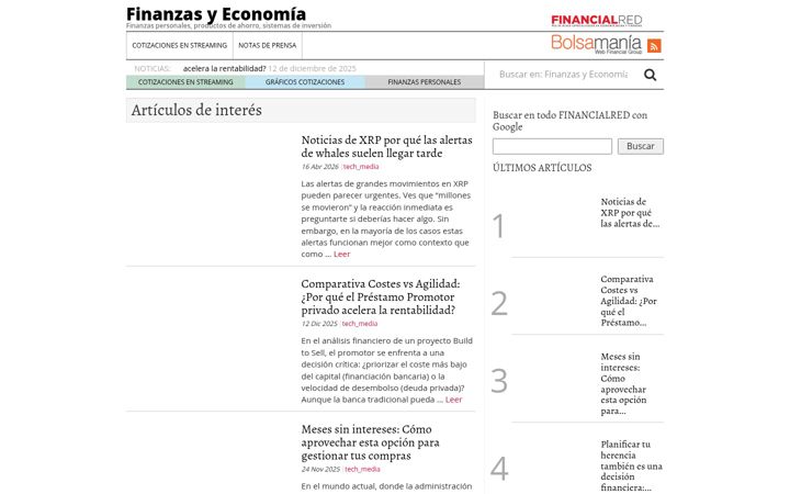 Screenshot of finanzzas.com