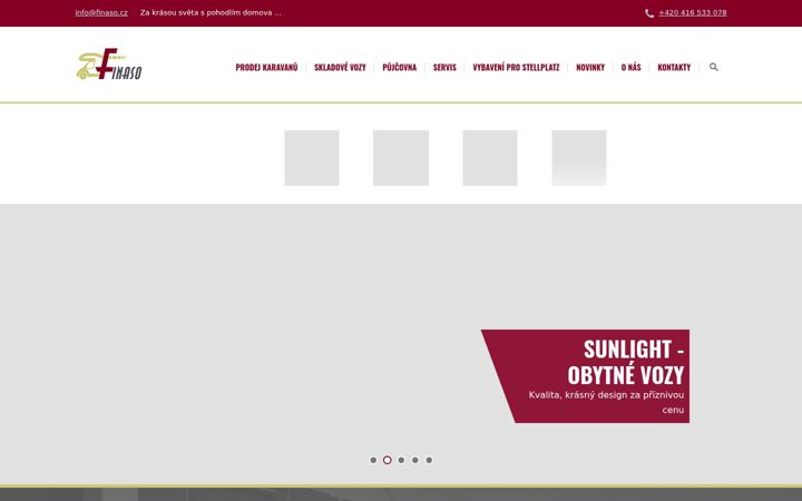 Screenshot of finaso.cz