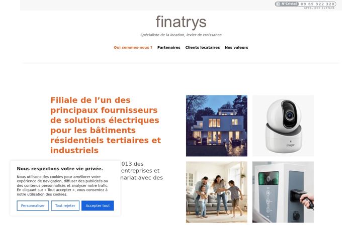 Screenshot of finatrys.com