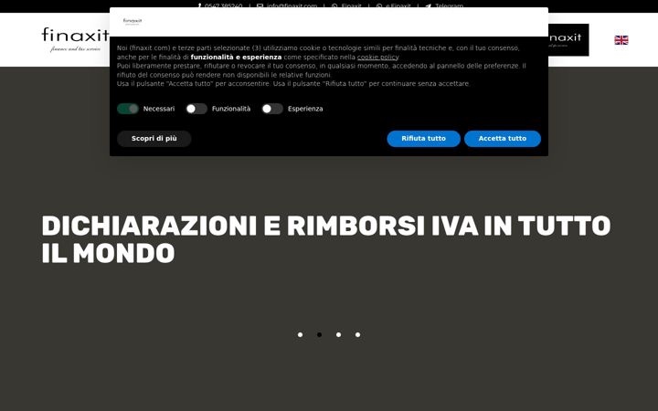 Screenshot of finaxit.com