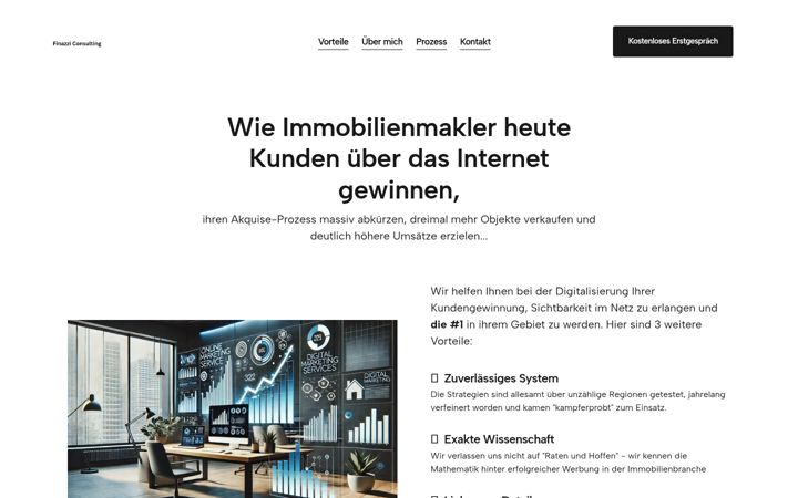 Screenshot of finazziconsulting.de