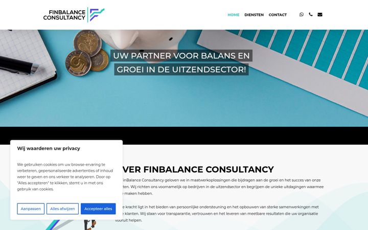 Screenshot of finbalanceconsultancy.nl