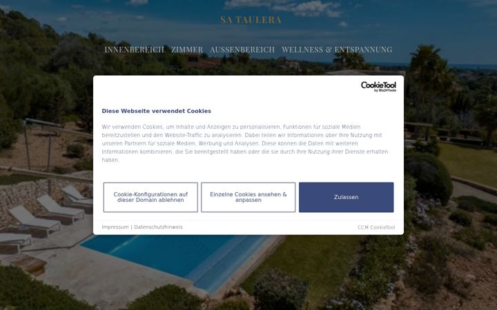Screenshot of finca-sa-taulera.com