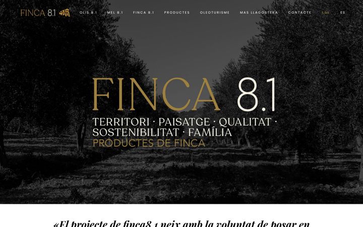 Screenshot of finca81.cat