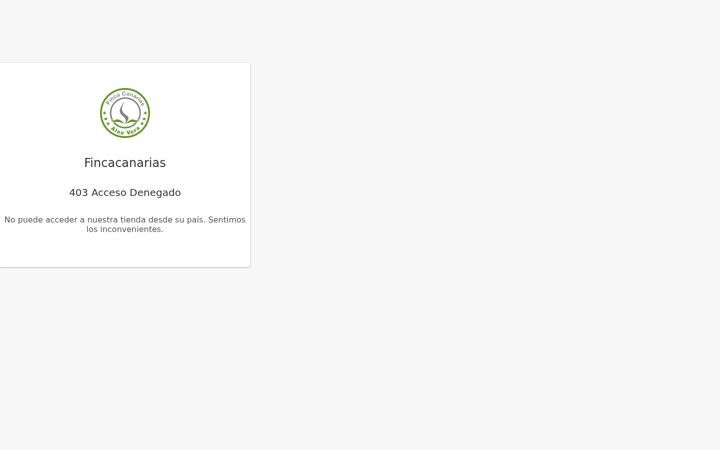 Screenshot of fincacanarias.es