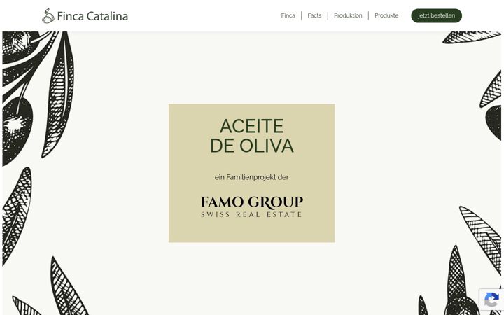 Captură de ecran a fincacatalina.es