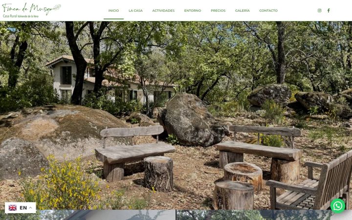 Screenshot of fincademusgo.com
