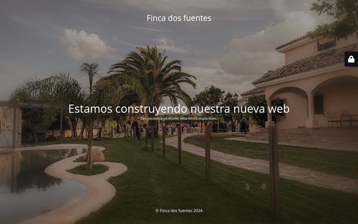 Screenshot of fincadosfuentes.es