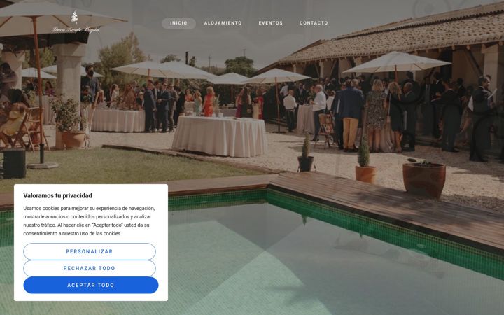 Screenshot of fincamagan.com
