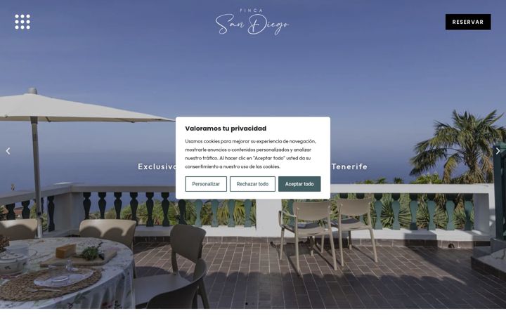 Screenshot of fincasandiego.com