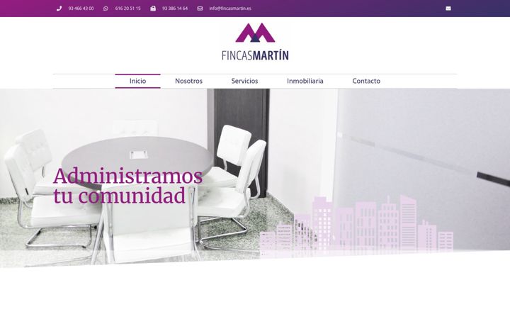Snimka zaslona za fincasmartin.es