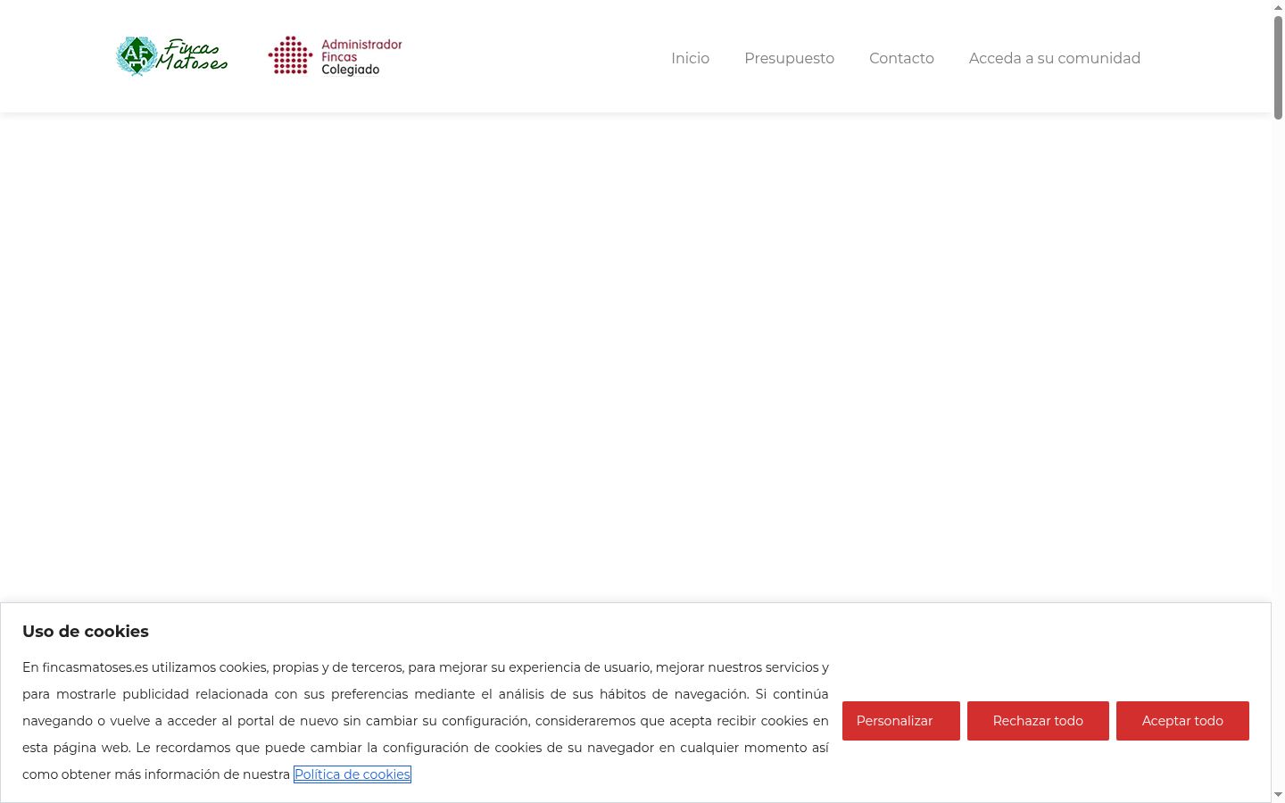 Screenshot des Einwilligungsbanners vor jeglicher Interaktion