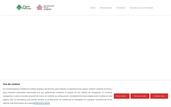 Screenshot of fincasmatoses.es