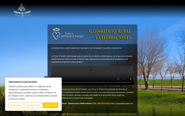 Zrzut ekranu fincasotilloviejo.es