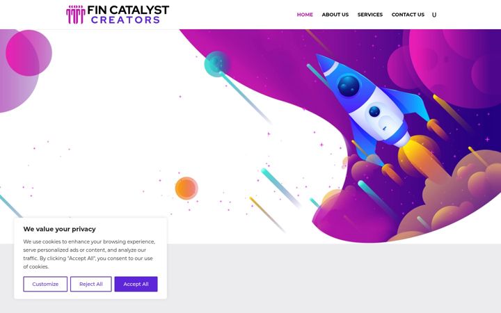 Screenshot of fincatalystcreators.com