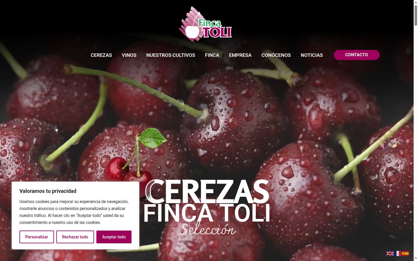 Screenshot tal-banner tal-kunsens muri qabel kwalunkwe interazzjoni
