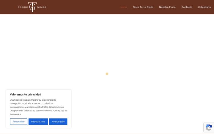 Screenshot of fincatorregines.es