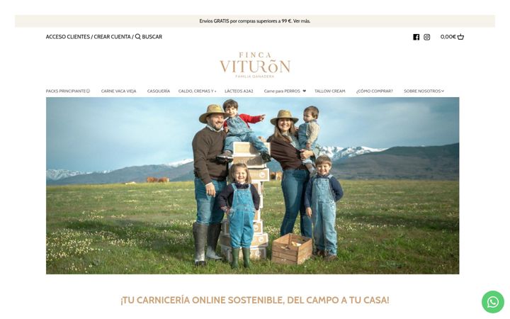 Screenshot of fincavituron.com