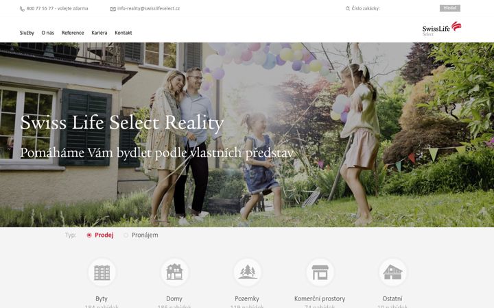 Screenshot of fincentrumreality.com