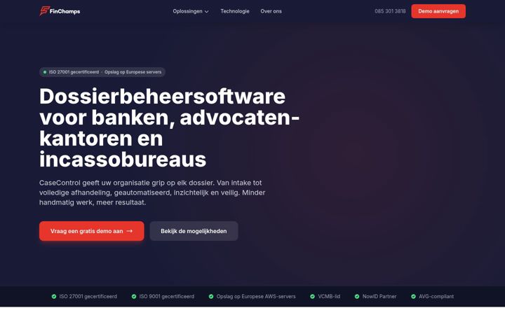 Captura de pantalla de finchamps.com