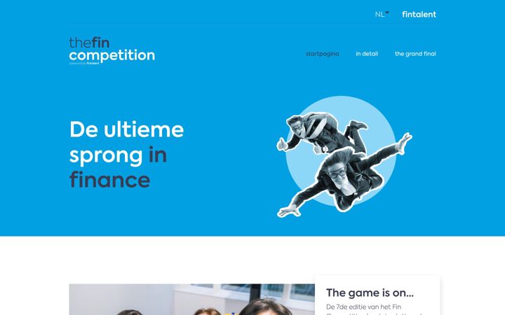 Screenshot of fincompetition.be