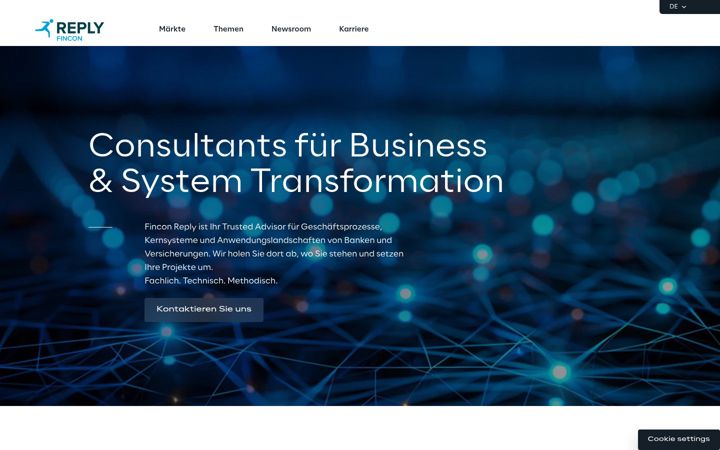 Screenshot of fincon.eu
